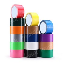 10M 컬러 접착 선물 포장 방수 절연 마스킹 덕 테이프, 50mm, I