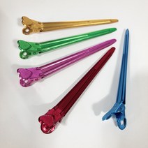 철미용 핀컬핀 대 6p, 랜덤 컬러 (6p)