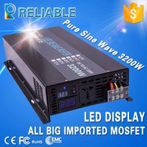 3200W 자동차 전원 인버터 12V 220V 태양 광 인버터 DCAC 변환기 변압기 24V36V48V110120V230V240V, 36V+230V+미국
