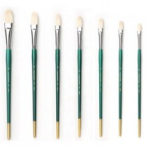 화홍 유화붓 아크릴붓 808F 7본-2-14호 -38309 _ 301998EA, 본상품선택, 본상품선택