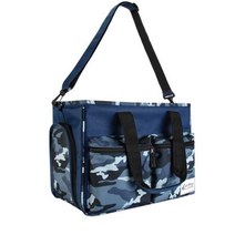 애완동물 고양이 개 캐리어 가방 하중 카무플라주 소프트 컴포트 여행용 숄더 핸드백, 없음, 없음, Blue Camouflage