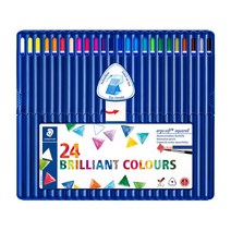 [코리아스퀘어] 스테들러 에고소프트 수채색연필 156 24색