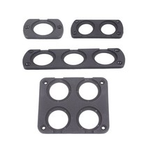 차박 DIY 소켓 매립형 볼트 메타 1구 2구 3구 4구 홀쏘 USB충전포트 mm 캠핑카 파이 카라반, 힐캠 3-브라켓-3구