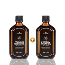라비엘르 프리미엄 유기농 아르간 헤어오일 1+1 헤어에센스 특별할인, 2개, 100ml