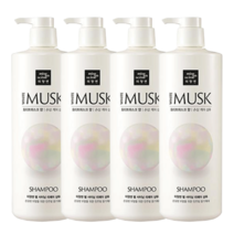 미쟝센 펄 샤이닝 샴푸 화이트머스크향 1000ml, 4개