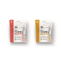 옵티펫 오리얼 가수분해 츄 새우맛 연어맛 90g 저알러지 강아지 고양이 간식, 연어맛+연어맛