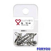 ForU539 판교 실버옷핀 대 박스 300개 핀 클립 자석 사무용품 문구용품