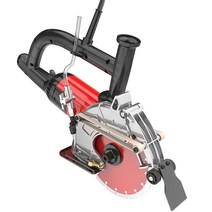 석재 전동컷팅기 먼지없는 콘크리트벽 절단기 5cm 6cm, 2. 1800W 156 더블톱날 5.6 cm, 1개
