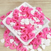 데코야 슈가스프링클 하트링 셰이프 (하트모양/베이킹/토핑/재료), 하트링 셰이프 300g