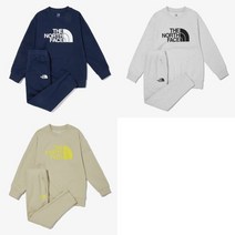 노스페이스키즈 NM5MN04 키즈 데일리 스웨 세트 KS DAILY SWEAT SET