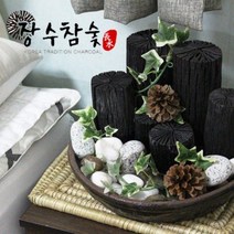 장수참숯 천연아이비가습기 숯 집들이선물 공기정화숯 kkang82469173*EA, 골드스마일 본상품선택