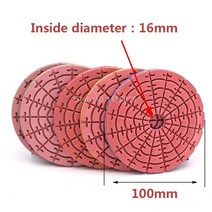 다이아몬드 드라이 폴리싱 패드 1 개 4 인치 100mm 샌딩 디스크 폴리셔 도구 옥 대리석 화강암 바닥 스톤, 02 150Grit