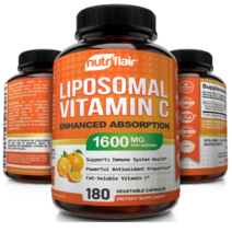뉴트리플레어 리포조말 비타민C 리포소말 1600mg 180캡슐