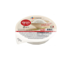 CJ제일제당 햇반 백미밥 큰공기 300g, 17개