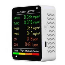 가정용 포름알데히드 검출기 이산화탄소 테스터 TVOC, 이산화탄소 포름알데히드 TVOC 온도 습도