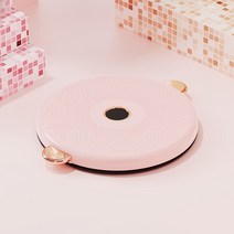 빼다 회전원판 유산소 갬성 트위스트 운동기구, 베이비핑크
