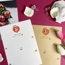 자두자두 포토 제작편지지 (주문제작) / 곰신 군인 편지지, 편지지 6장+봉투3장, 크라프트