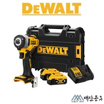 디월트 20V 충전 임팩트 렌치 DCF911 N NT P1 P2 1/2인치 DCF880후속, 03. DCF911P1(배터리 1개+충전기)