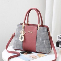 진코어 여성가방 체크무늬 핸드백 크로스백 럭셔리백