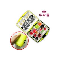 낚시 소품케이스 핀도래 봉돌 구슬 바다 묶음추 채비, 낚시 소품케이스 핀도래 봉돌 구