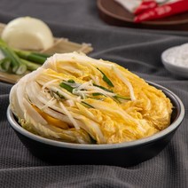 국산배추 백김치 10kg, 국산배추 백김치 10kg (아이스박스+아이스팩)