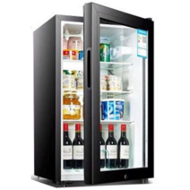 홈바 초미니냉장고 음료수 모텔 냉장고 40L 100L 투명, 71L 조명 및 잠금형