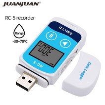 미니 데이터 로거 RC-5 창고 보관 냉장 운송 등을 위한 고정밀 디지털 USB 온도 데이터 로거40OFF, 협력사