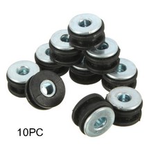10pcs 오토바이 고무 페어링 카울링 그로밋 부싱 볼트 가스켓 액세서리 오토바이 액세서리, 없음, 10개