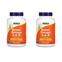 나우푸드 슈퍼 오메가369 1 200mg EPA DHA 피시오일 소프트젤 360정