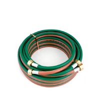 쌍호스5파이 8파이 용접공구 쌍줄호스 트윈 산소 LPG 절단기 녹색 적색, 5X20M