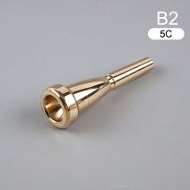 초보자용 전문 트럼펫 마우스 피스 Meg 3C5C7C 음악 액세서리 부품, 05 B2
