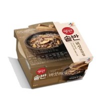 햇반 솥반 버섯영양밥 200g, 18개