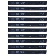 광학 드라이브 외장 CD롬 노트북 옵티컬 용 10pcs 범용 9 5mm12 7mm cd rom dvd 블루레이 베젤 페이스플레이트, 9.5mm