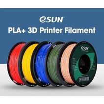 esun정품 PLA+필라멘트 1.75mm 1kg, Brown