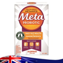 Meta Probiotic Daily Gut Health + Immune Defence 28 Capsules, 28캡슐, 1개