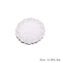 기름종이 유산지제작 종이호일 미용용품140 Pcs 오일 흡수 종이 레이스 접시 매트 증거 할로우 케이크 음식, 01 01 140pcs