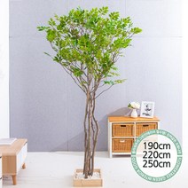 실내인테리어 인조나무 123종 / 플트 조화나무 C, C08.라인-느티나무 190cmK/코너형, 1개