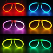 야광 안경 용품 소품 도구 파티친구사이, 초록