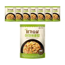 미트리 닭가슴살 볶음밥 스탠딩 야채 250g, 8개