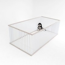 독톡 강아지 울타리 애견 펜스 ABS 높이 600mm 12PCS, 블랙, 네이비