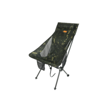 코누 경량 체어 WELL 캠핑 의자 롱 릴렉스 캠핑 체어 감성 폴딩 접이식 편한 휴대용 캠핑용 초경량 백패킹, 카모 블랙, 1개