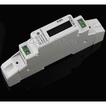 DDS238-1 LCD 532 220VAC 50Hz 스마트 홈 단상 극 딘 레일 킬로와트 시간 kwh 미터 에너지 전력계