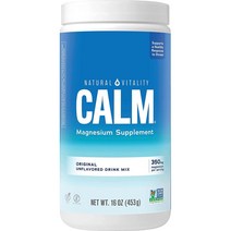 Natural Vitality Calm 마그네슘 파우더 453g, 1개