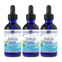 노르딕내츄럴스 어린이 DHA 1050mg 오메가-3 비타민D3, 60ml, 3개