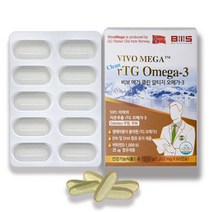 비보메가 클린 알티지 오메가3 저온 추출 1202mgX60캡슐 2개월분 건강기능식품, 비보메가 클린 알티지 오메가3 1202mgX60캡슐