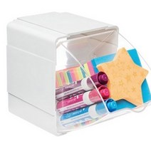 테이블 소품보관 수납박스 탕비실 티백 잡동사니 비품수납 행정실, 원형3단