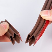 현관문 고무패킹 방화문 가스켓 바람막이, 10x8mm0, 1개