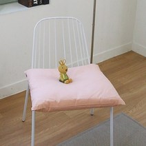 [러그랜드] 자체제작 파스텔 핑크 사각쿠션 겸 방석커버만 구매