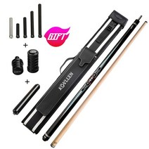 고급 당구 큐대 선수용 개인큐 카본큐 스틱 전문 프랑스 큐 어 쿠션 큐 큐 테이퍼 팁, zokue-4 화이트 케이스, 12mm