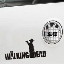 어닝천갈이 방수 및 SunscreenCar 스티커 걷기 죽은 재미 있은 크리 에이 티브 장식 Decals for Windshield 자동 튜닝 스타일링 비닐, 13.은 - 30cm